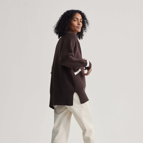Varley Ravi Relaxed Longline Cardigan - Picture 2 of 5